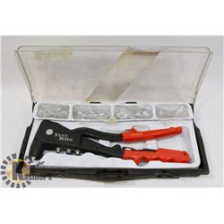 HAND RIVETER W/ RIVETS