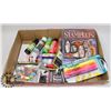 Image 1 : LOT OF CRAFT SUPPLIES & SCRAP BOOKING ITEMS