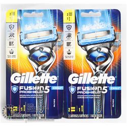 GILLETTE RAZOR AND CARTRIDGE PACKS