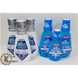 BAG OF CREST MOUTHWASH