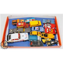 FLAT OF 16 VINTAGE CARS CORGI'S FORD CAPRI