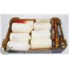 Image 1 : FLAT OF ASSORTED CANDLES