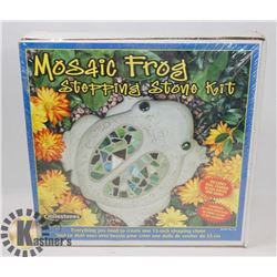 MOSAIC FROG STEPPING STONE KIT