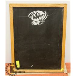 VINTAGE DR. PEPPER CHALK BOARD