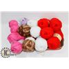 Image 1 : FLAT OF KNITTING WORSTED YARN, BABY YARN AND