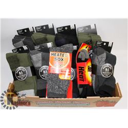 FLAT OF THERMAL MENS SOCKS