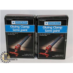 LOT OF 2 MASTERCRAFT GLUING CLAMP