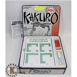 NEW KAKURO GAME - AGES 8 AND UP - OVER 150
