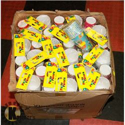 BOX OF DISPOSABLE CUPS