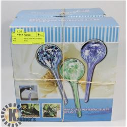2 PKS NEW MINI GLASS WATERING BULBS - GENERAL,