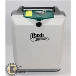 CASH BOX WITH KEYS.