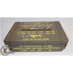 MILITARY GRADE AMMO BOX 9.5"X14.25"X4"