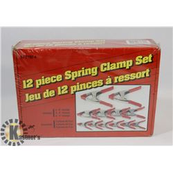 12PC SPRING CLAMP SET