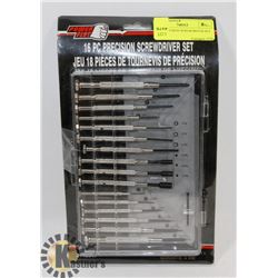 16PC PRECISION SCREWDRIVER SET.