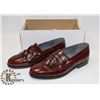 Image 1 : EXPRESSIONS FOR MEN SIZE 11 BURGUNDY DRESS SHOES