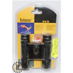BUSHMASTER 10X25 COMPACT 10X POWER BINOCULARS