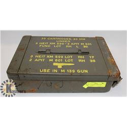 MILITARY GRADE AMMO BOX 9.5"X14.25"X4"