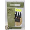 Image 1 : 13 PC KNIFE BLOCK SET.