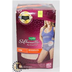 BOX OF DEPENDS SIZE SMALL/MEDIUM