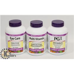 BAG OF WEBBER NATURALS SUPPLEMENTS