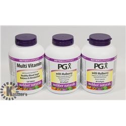 BAG OF WEBBER NATURALS SUPPLEMENTS