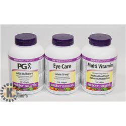 BAG OF WEBBER NATURALS SUPPLEMENTS