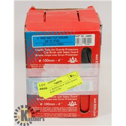 LOT OF 2  BOXES OF 4" TEIST KNOT STEEL WIRE CUPS