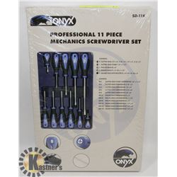 NEW 11 PIECE PROFESSIONAL MECHANICS SCREWDRIVER