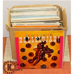 BOX OF 44 LP RECORDS