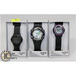 LOT OF 3 NEW WATCHES