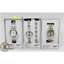 LOT OF 3 NEW WATCHES