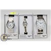Image 1 : LOT OF 3 NEW WATCHES