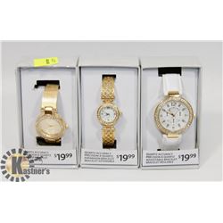 LOT OF 3 NEW WATCHES