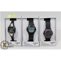 LOT OF 3 NEW WATCHES