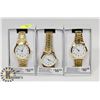 Image 1 : LOT OF 3 NEW WATCHES