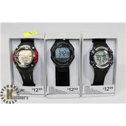 LOT OF 3 NEW WATCHES
