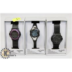 LOT OF 3 NEW WATCHES