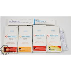 BAG OF PICO- SALAX AND EMLA CREAM