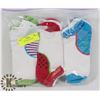 Image 1 : 9PK LADIES ANKLE SOCKS.