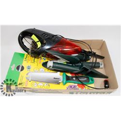LOT OF NEW ITEMS INCL CAR VACUUM, MIRACLE GRO