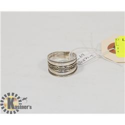 STERLING SILVER BALI RING SIZE 9.75.