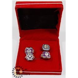 LOT OF 4  FASHION EVENING PARTY RINGS