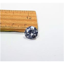 17)  WHITE SAPPHIRE CZ ROUND GEMSTONE