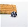 Image 1 : 17)  WHITE SAPPHIRE CZ ROUND GEMSTONE