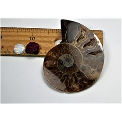 18)  COLLETION OF 1 ROUND LAB CREATED