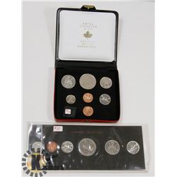 1973 AND 1974 CANADA COIN SETS