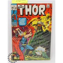 VINTAGE THE MIGHTY THOR 188 MAY 15 CENT COMIC