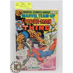 VINTAGE MARVEL TEAM UP-SPIDERMAN AND THE THING