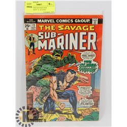 VINTAGE THE SAVAGE SUB MARINER SEPT 72 -25 CENT