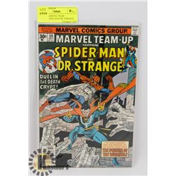 VINTAGE MARVEL TEAM UP-SPIDERMAN AND DR. STRANGE